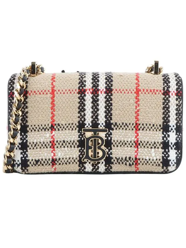 8063083 Vintage check boucl TB Lola mini cross bag 33490