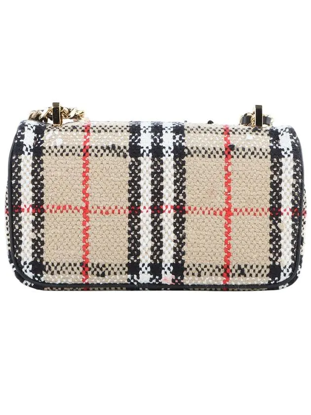 8063083 Vintage check boucl TB Lola mini cross bag 33490