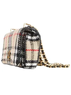 8063083 Vintage check boucl TB Lola mini cross bag 33490