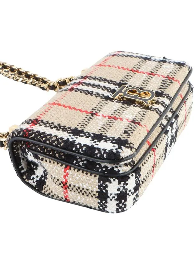 8063083 Vintage check boucl TB Lola mini cross bag 33490