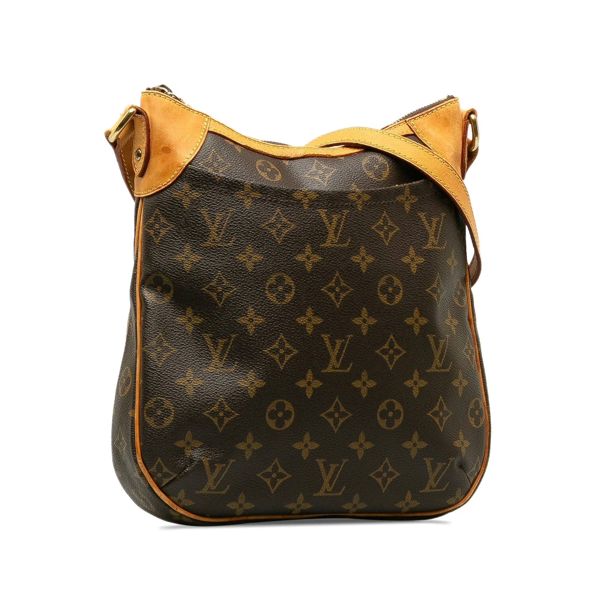 Brown Louis Vuitton Monogram Odeon PM Crossbody Bag