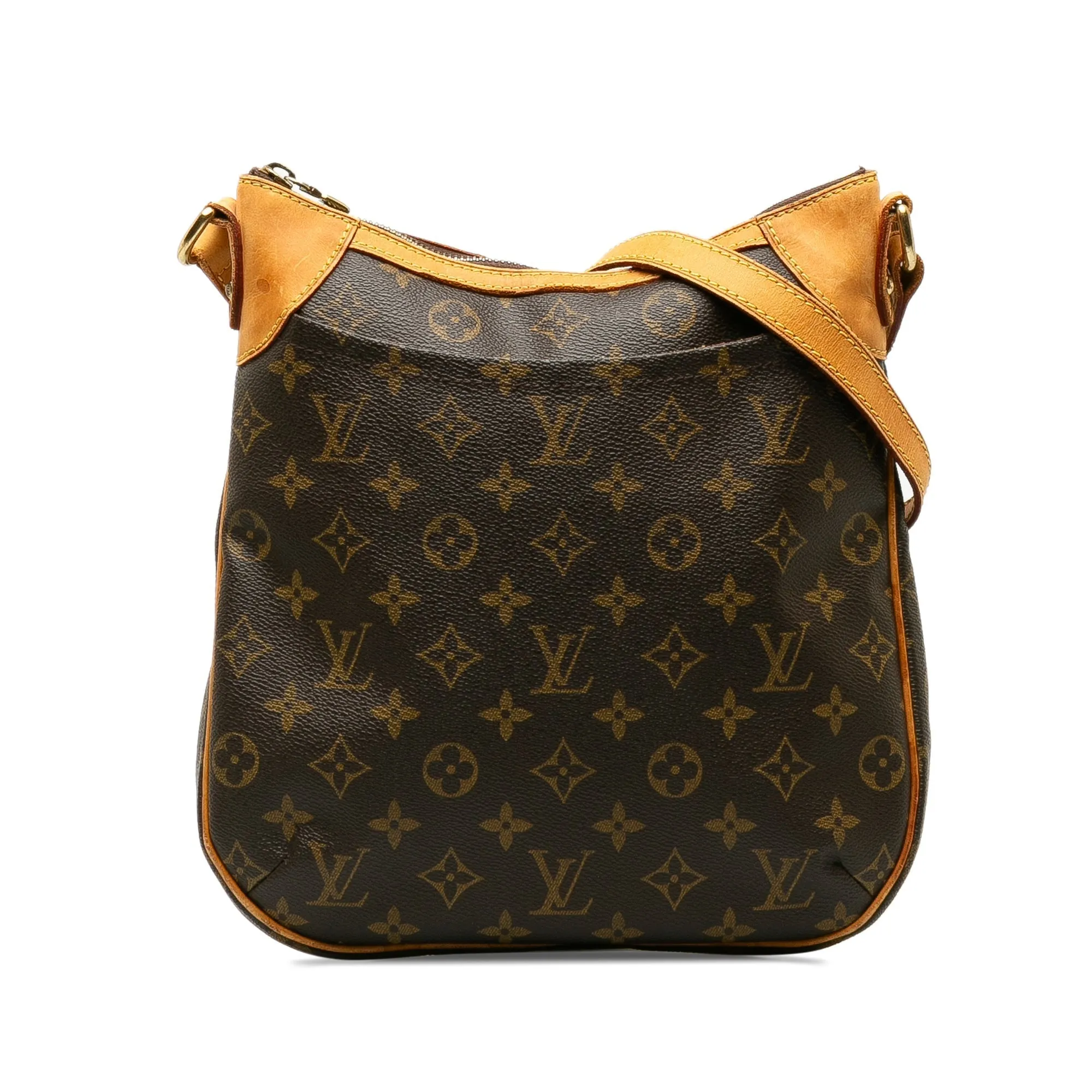 Brown Louis Vuitton Monogram Odeon PM Crossbody Bag