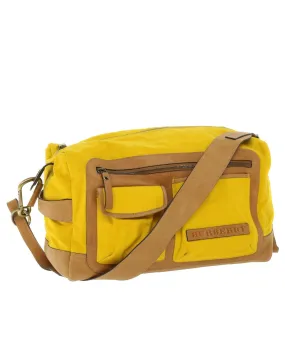 Burberry Small Canvas & Leather Shoulder Bag - Yellow