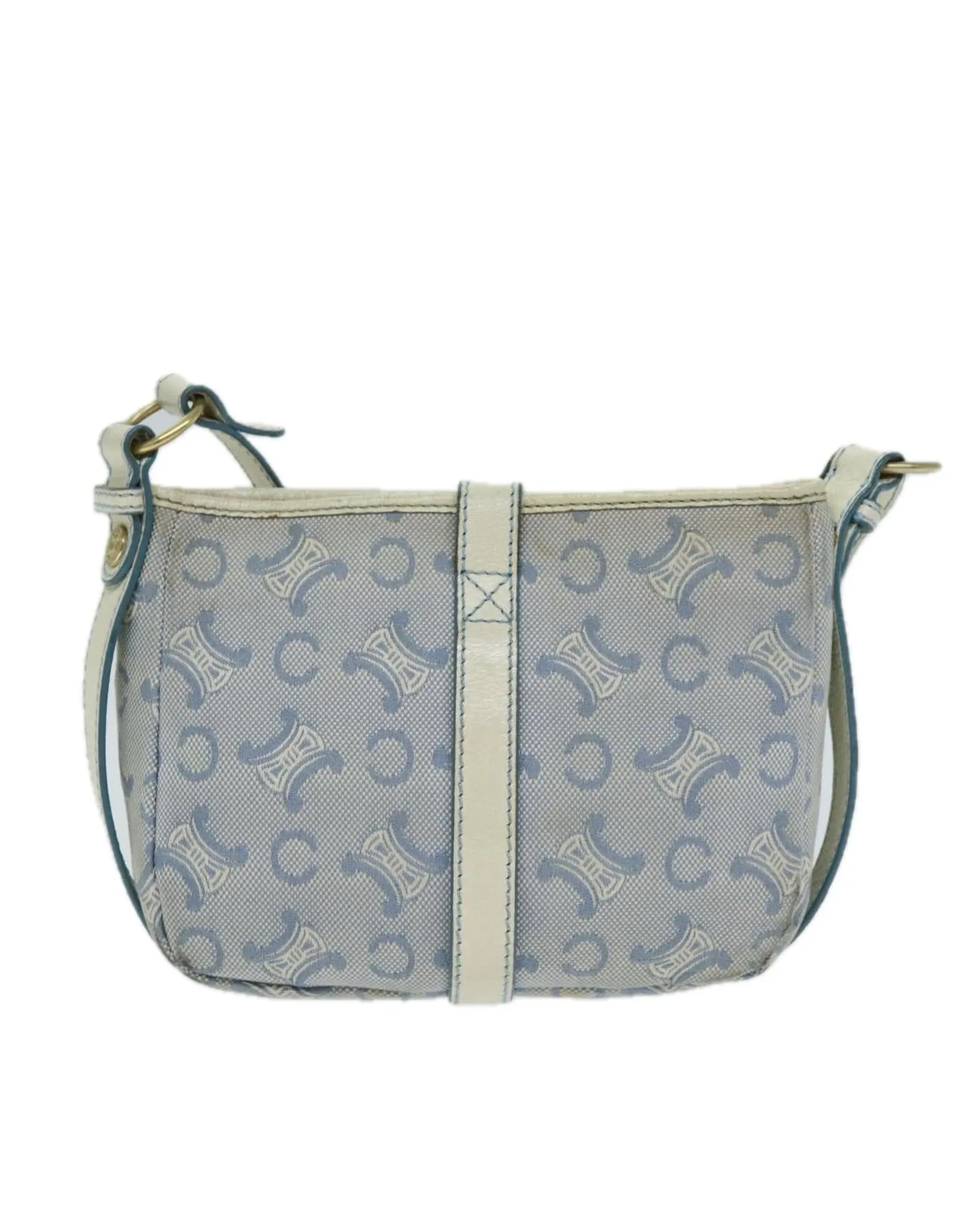 CELINE Cabas Phantom Blue Shoulder Bag