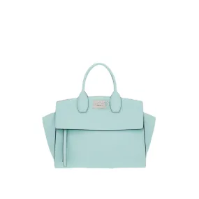 Ferragamo Studio Soft Shoulder Bag Blue