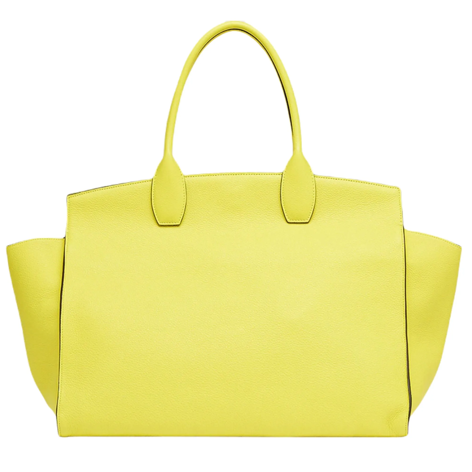 Ferragamo Studio Soft Shoulder Bag Yellow