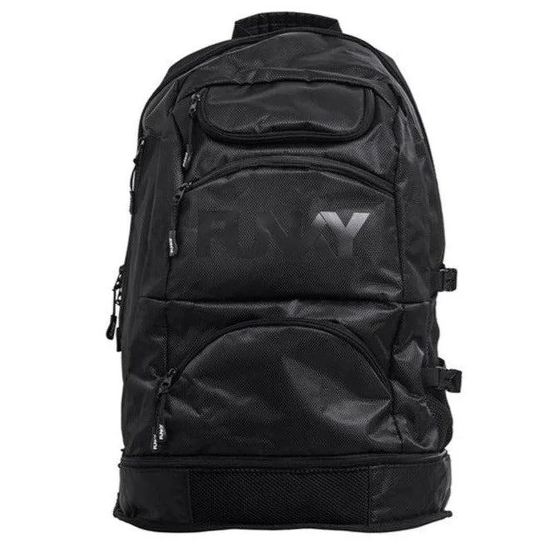 Funky Expandable Elite Squad Backpack | Back to Black