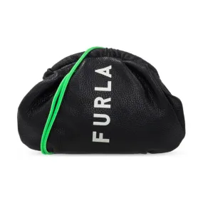 Furla Essential Small Clutch Bag - Nero Black Fluorescente