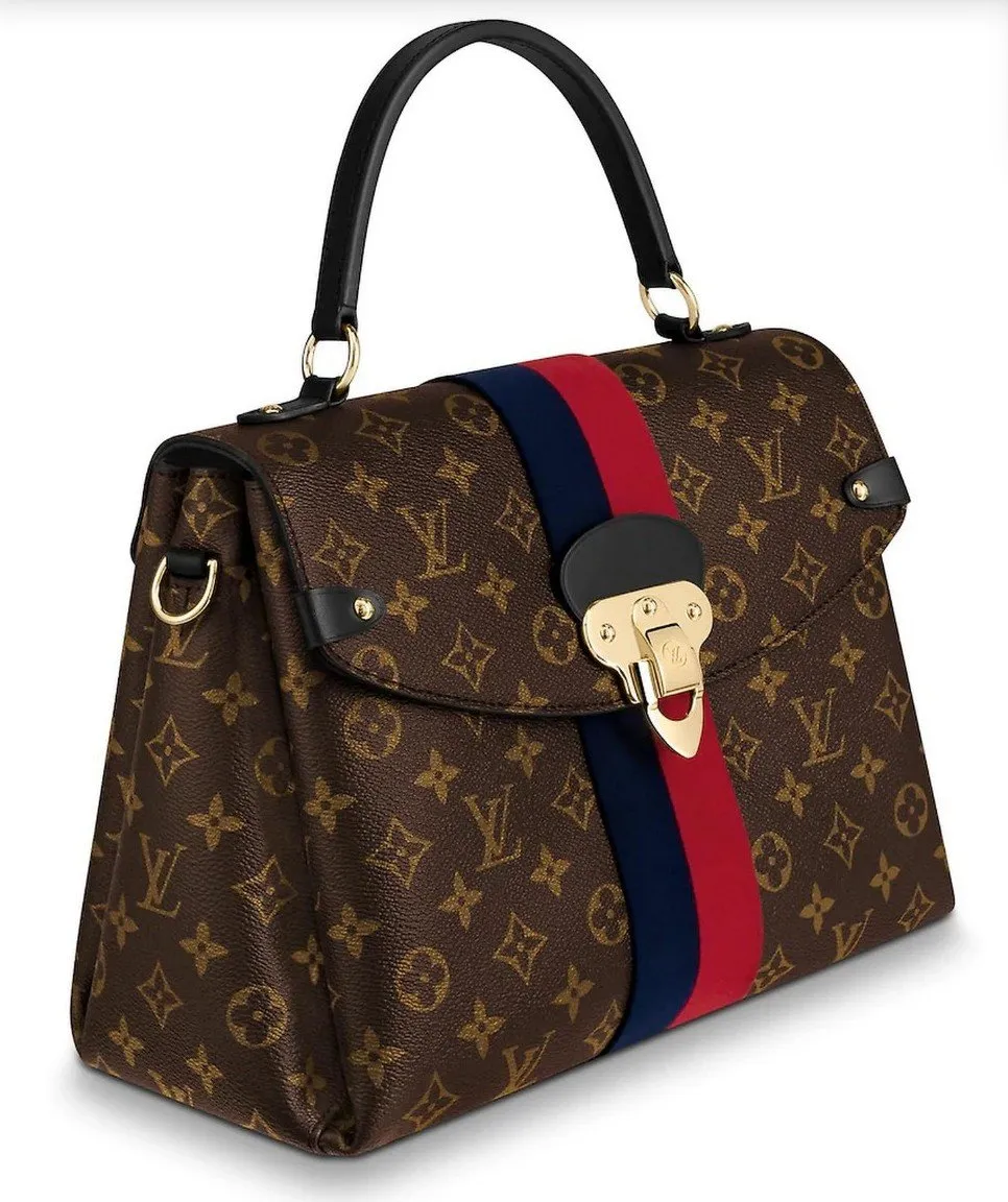 Georges MM Monogram Handbag