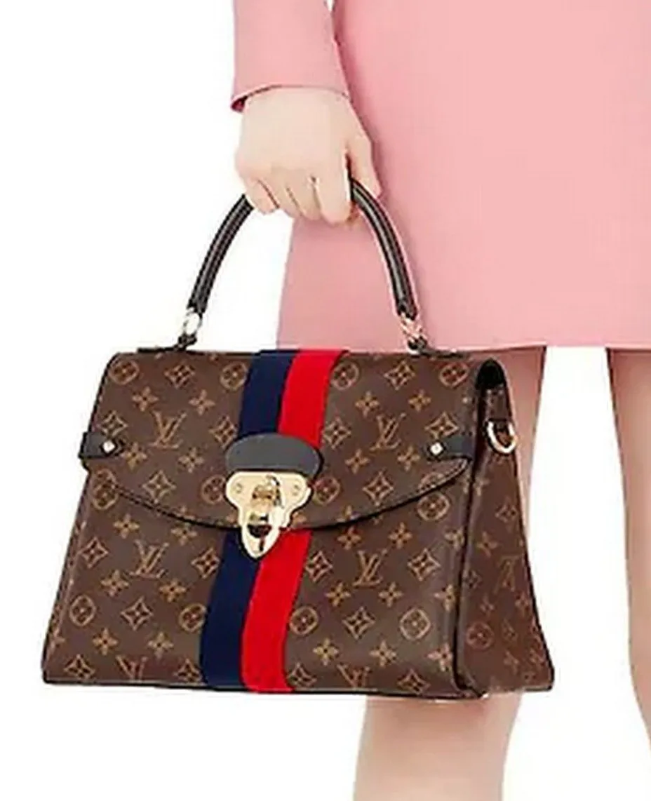 Georges MM Monogram Handbag