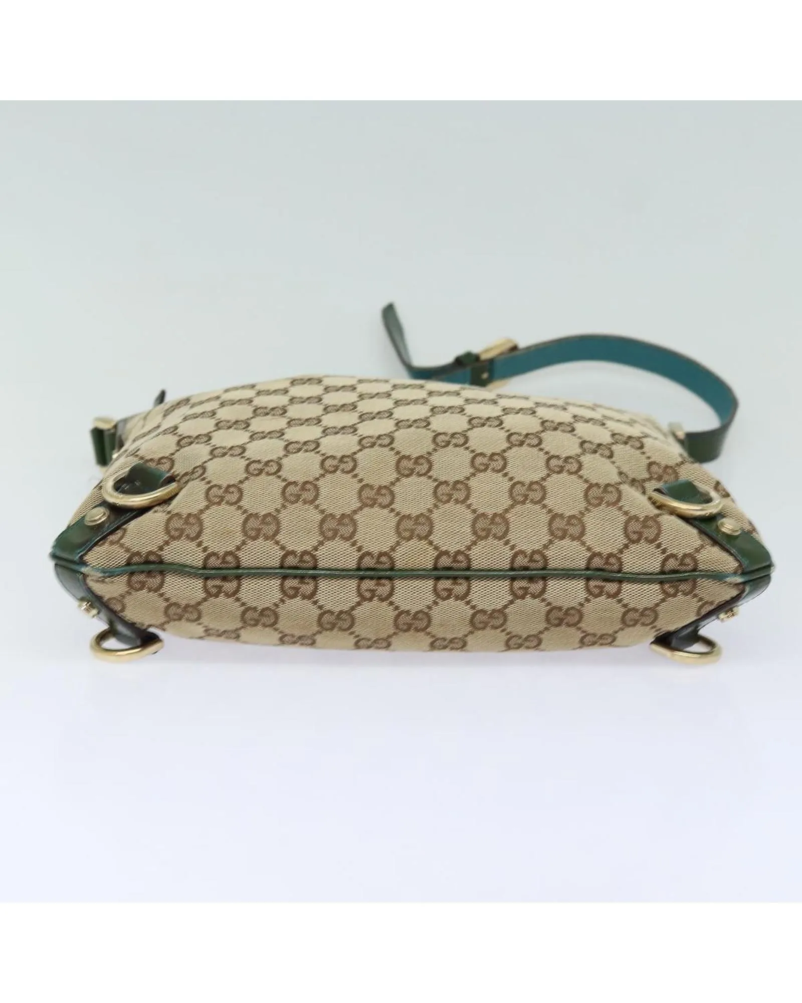 GG Canvas Shoulder Bag with Authentic Detailing