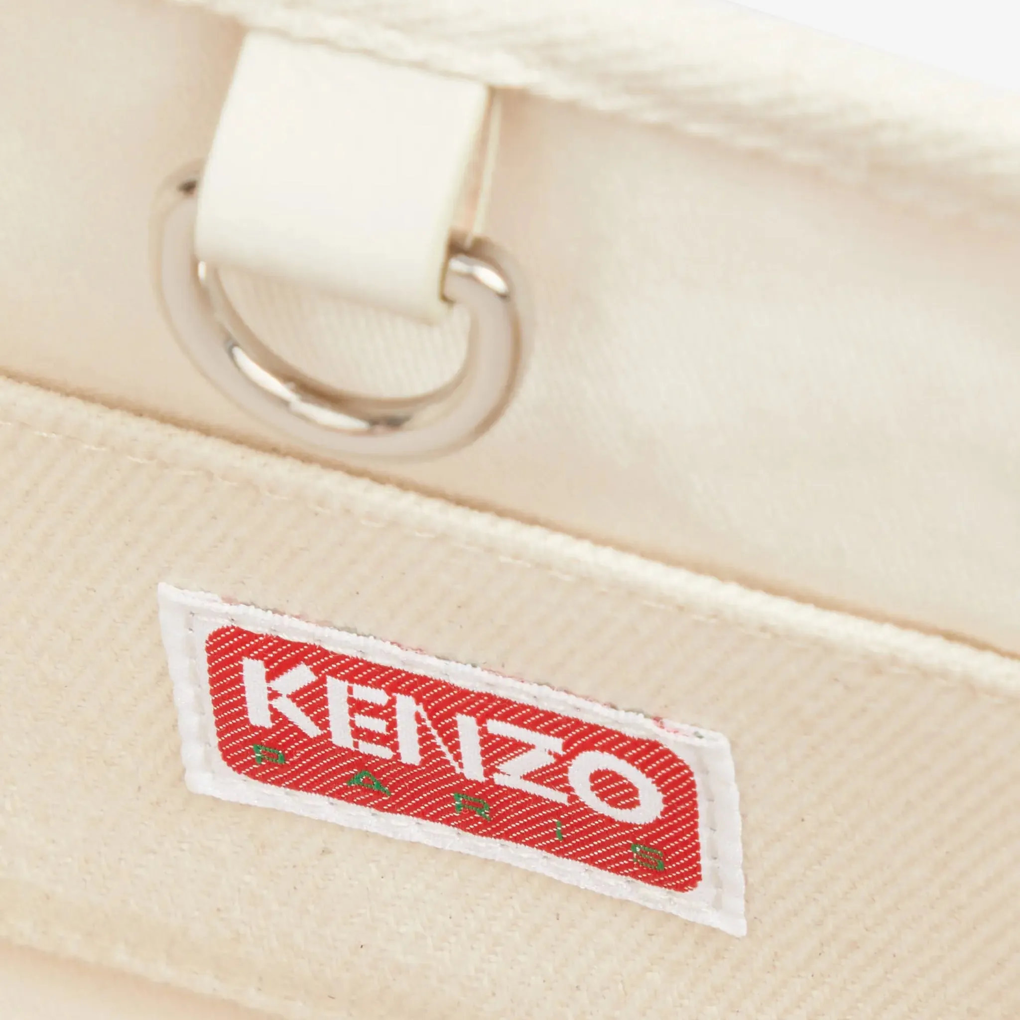 KENZO Utility Small Tote Bag Ecru