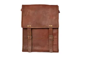 Leather Ipad/Tablet Satchel 11"