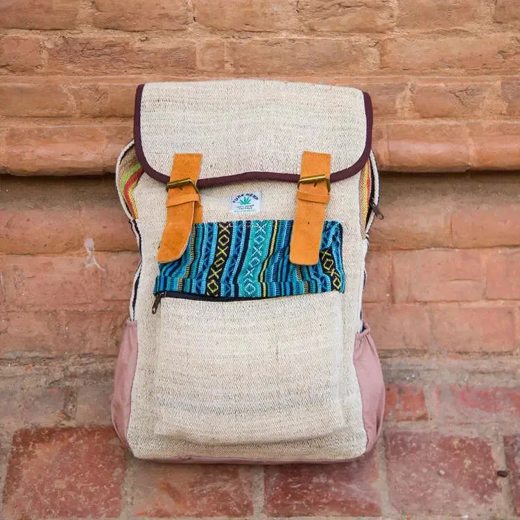 Organic Hemp Backpack For Travel