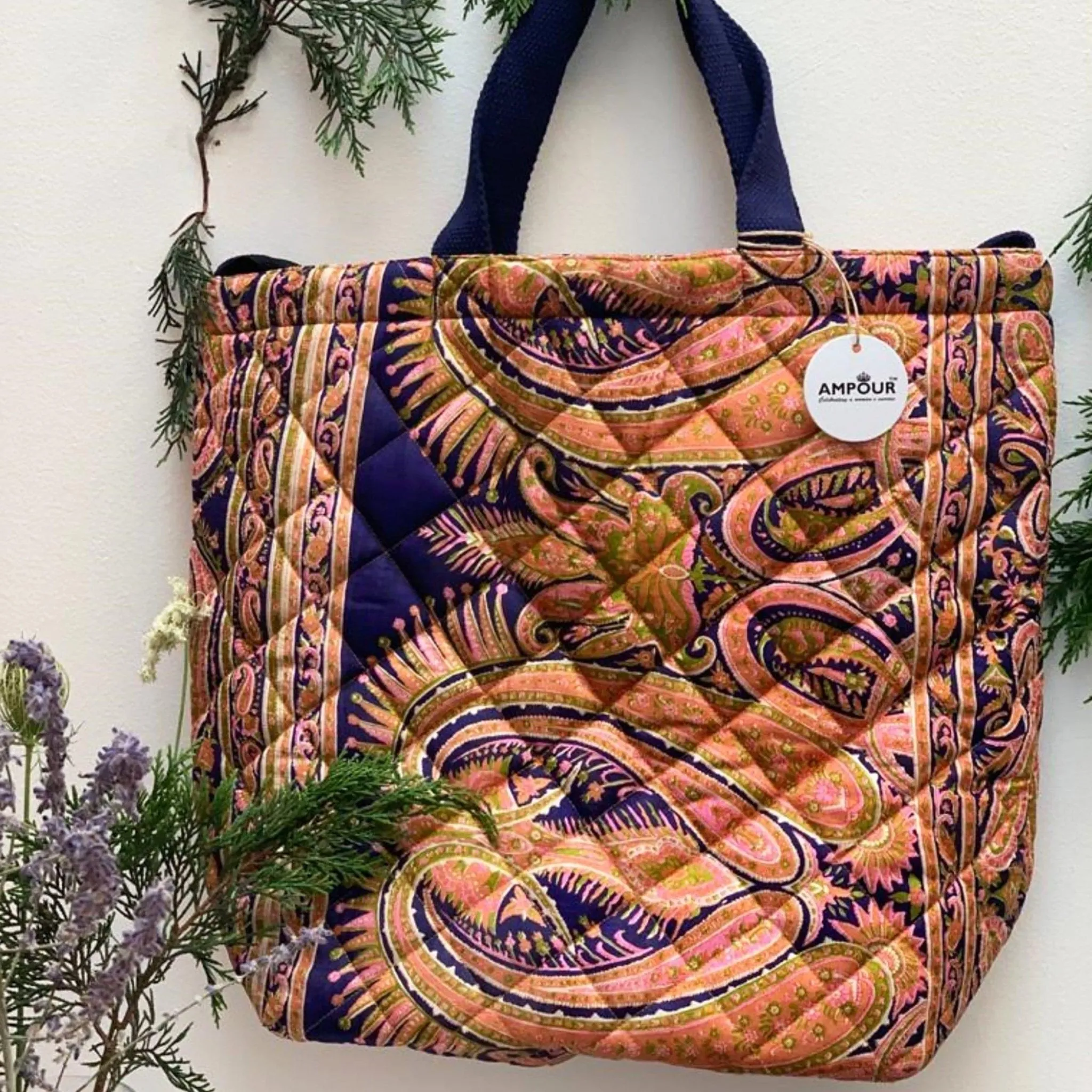 Premium Recycled Silk Tote Bag (One-Off Print)