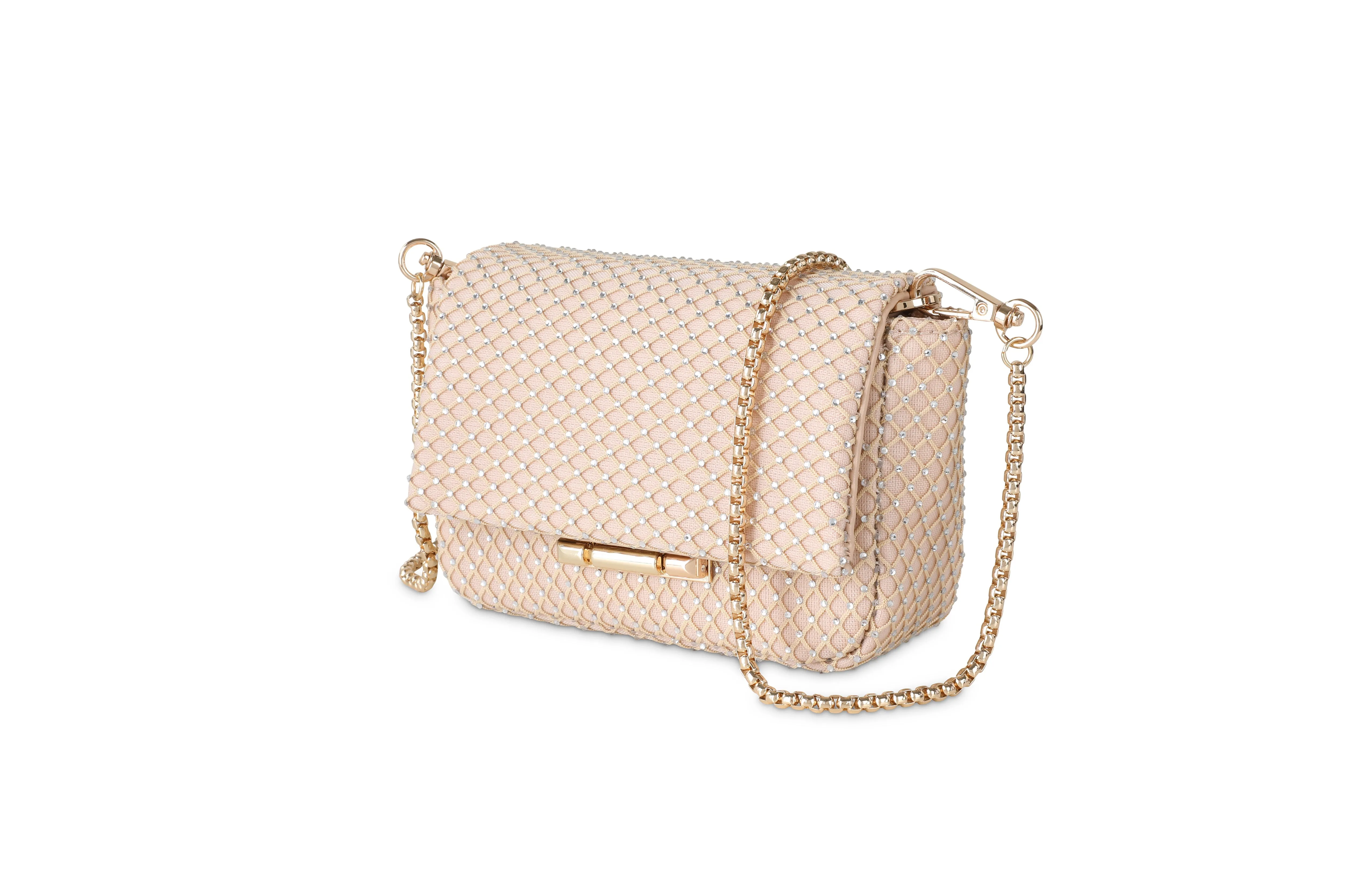 SANIA CLUTCH- GOLD