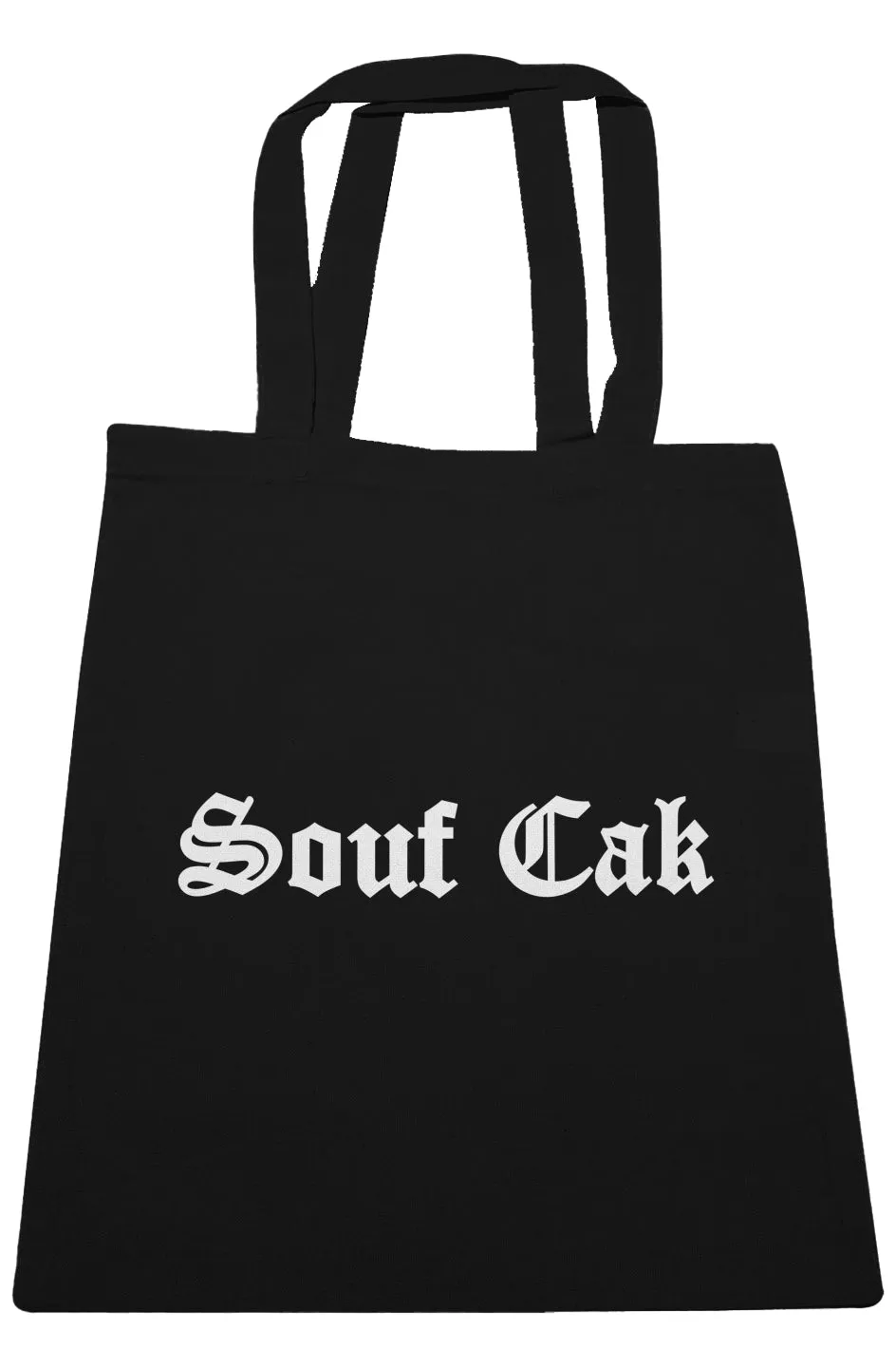 Souf Cak Tote Bags-Black