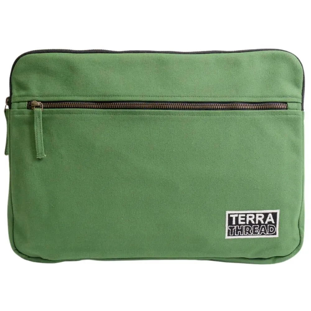 Terra Thread Organic Cotton Laptop Sleeve 15 Inch