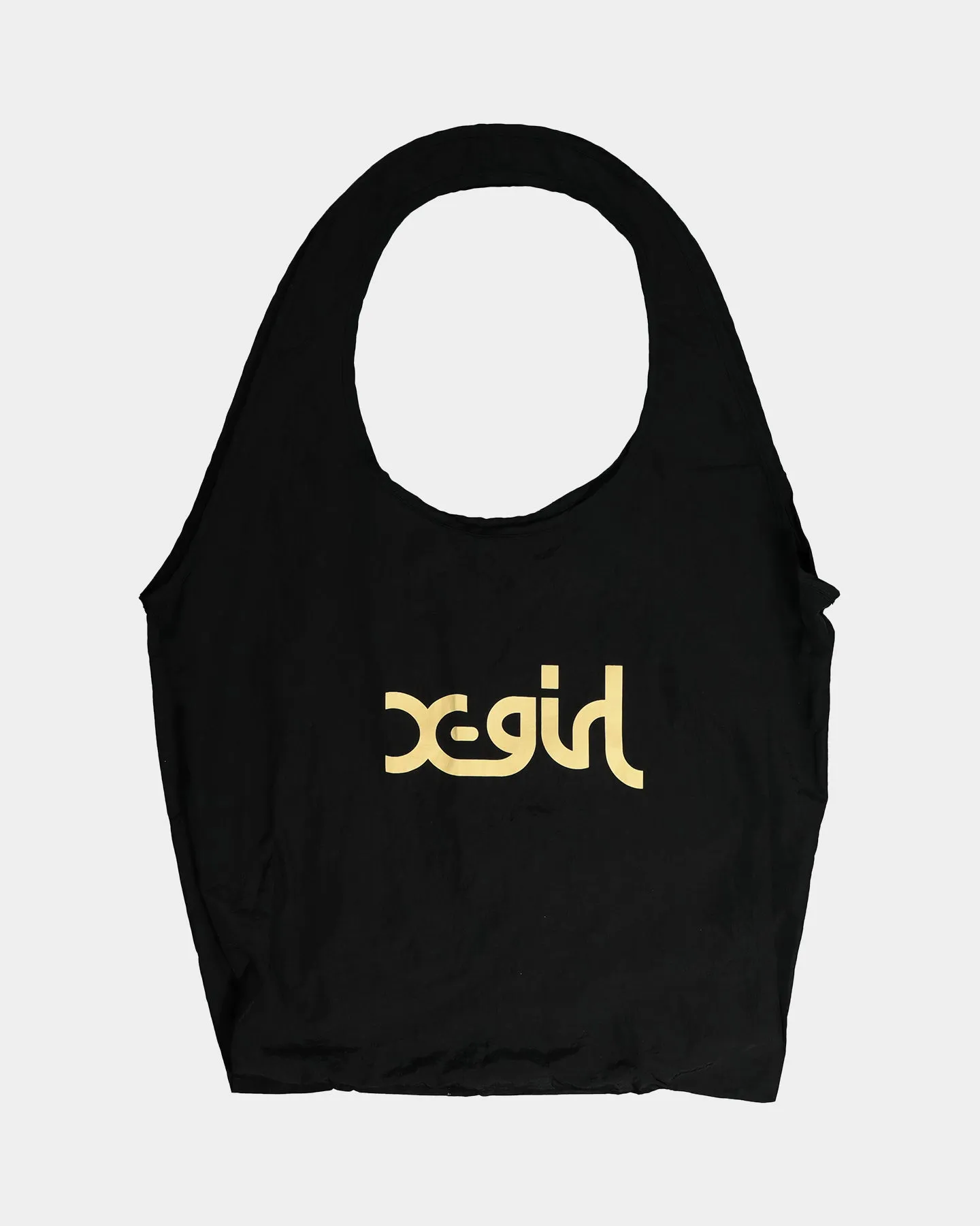 X-Girl Mills Logo Shopper Bag Black